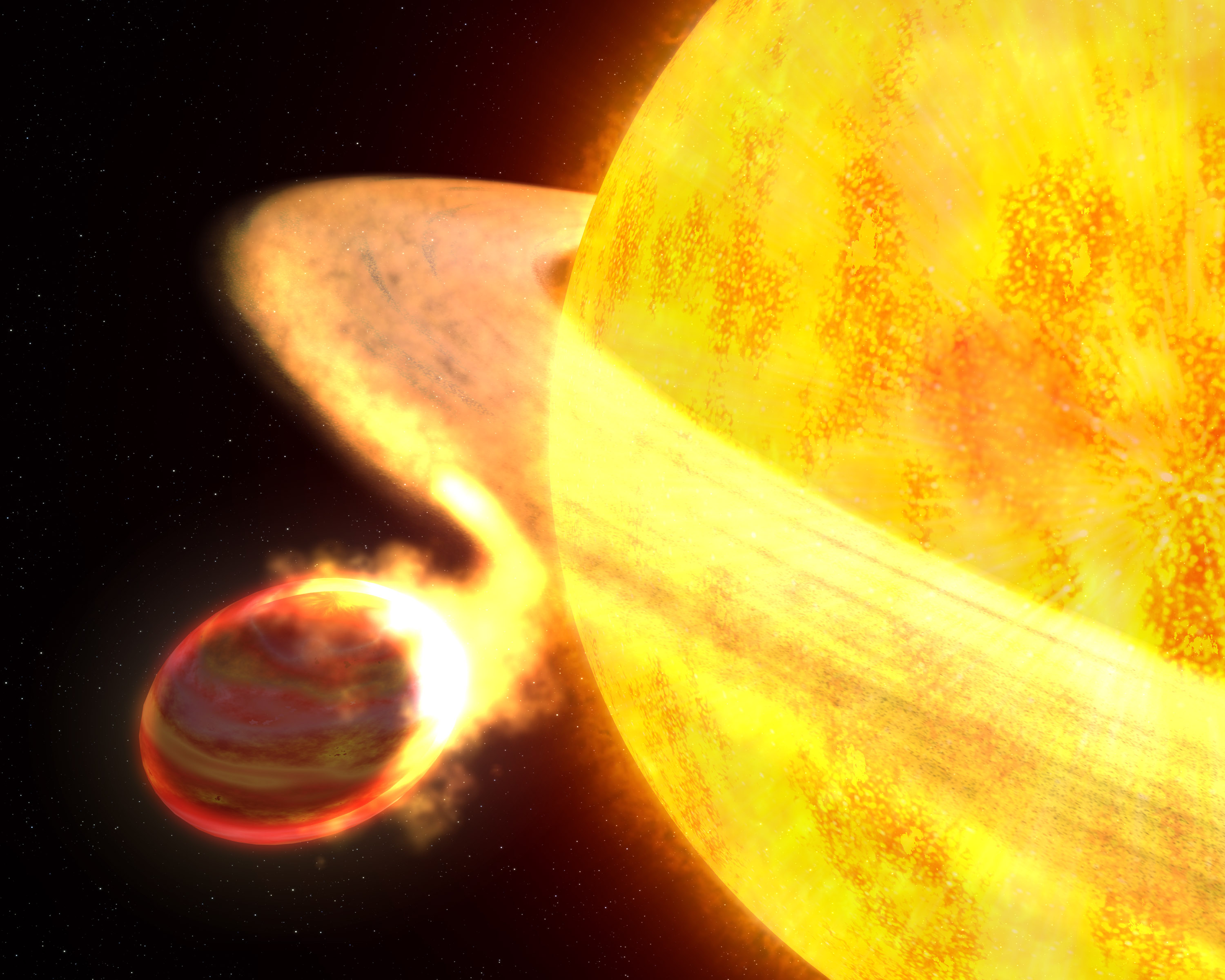 The planet that is getting eaten up (WASP-12b)