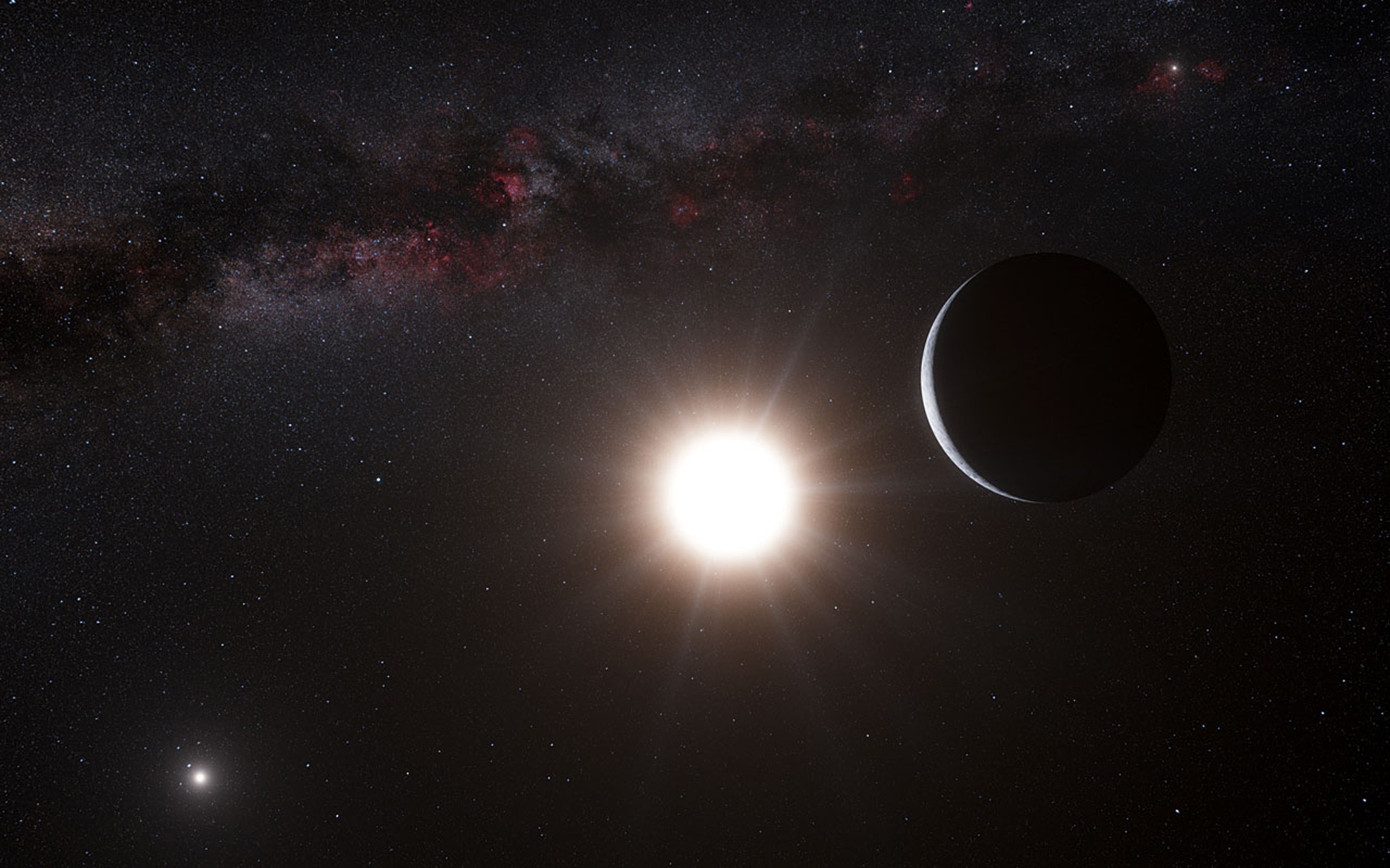 Astronomers find 'cousin' planets around twin stars