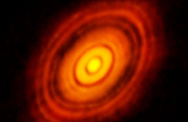 Astrophysicists capture first image of planet being formed