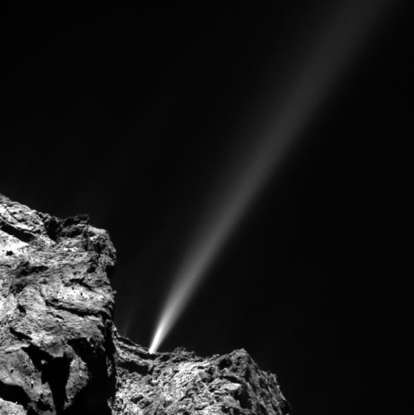 Rosetta sees comet's fireworks display ahead of perihelion