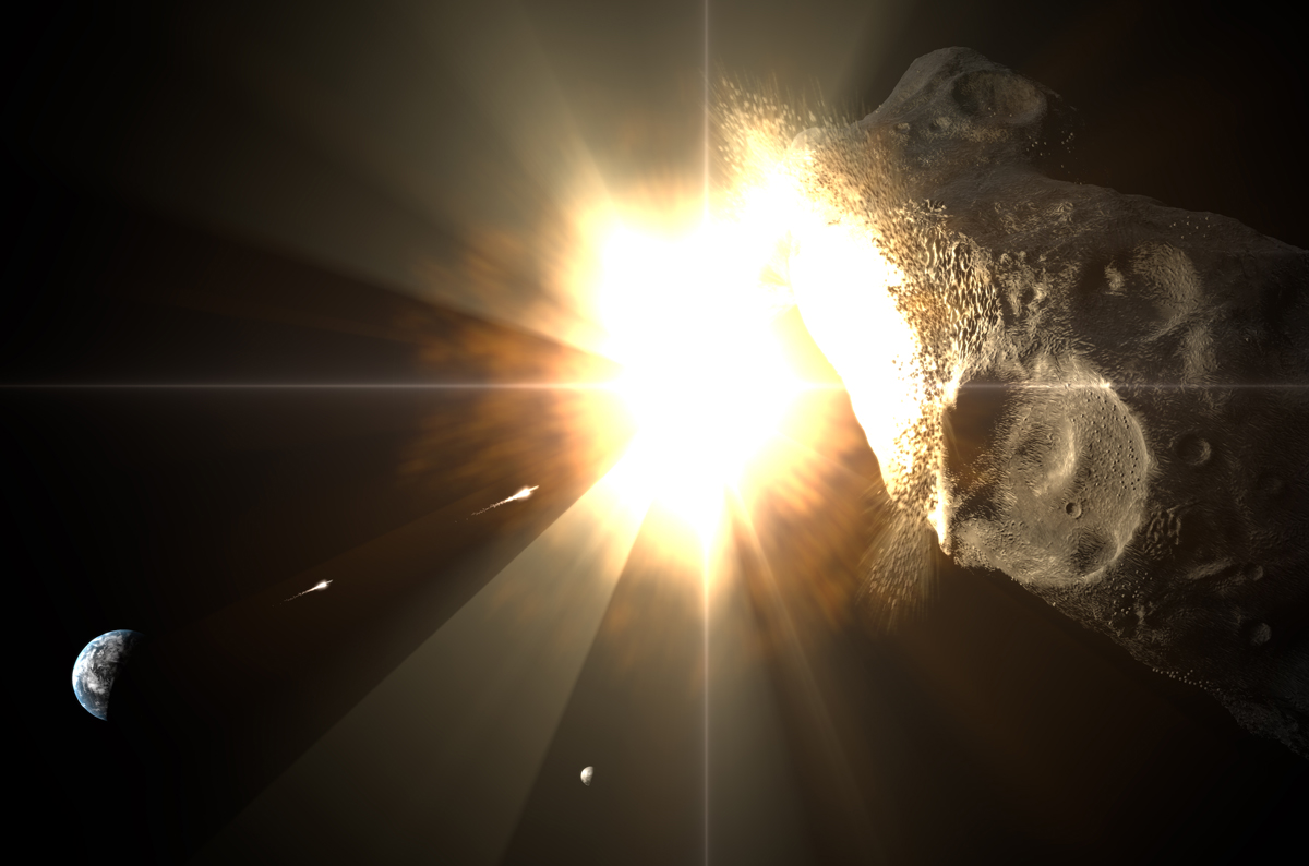 Scientists are planing for mission to push asteroid off-course