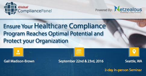 Seminar on Protect your Organization with Healthcare Compliance Program 2016