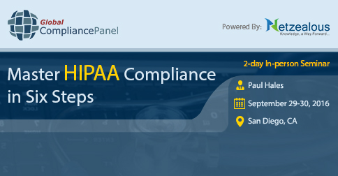 Master HIPAA Compliance in Six Steps conference 2016