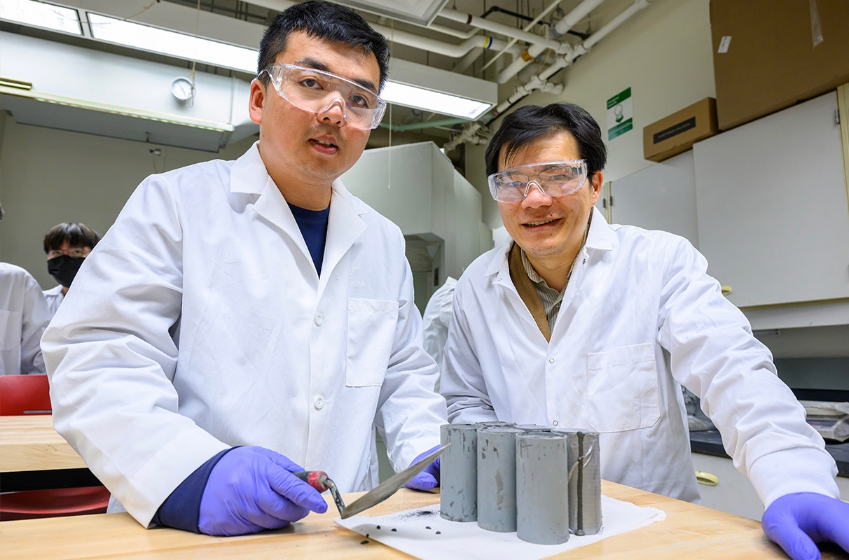 Researchers develop carbon-negative concrete