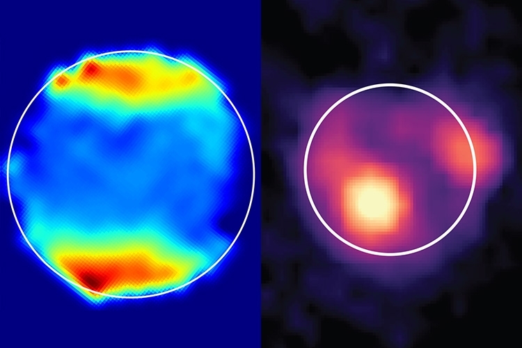 James Webb Space Telescope sees Jupiter moons in a new light