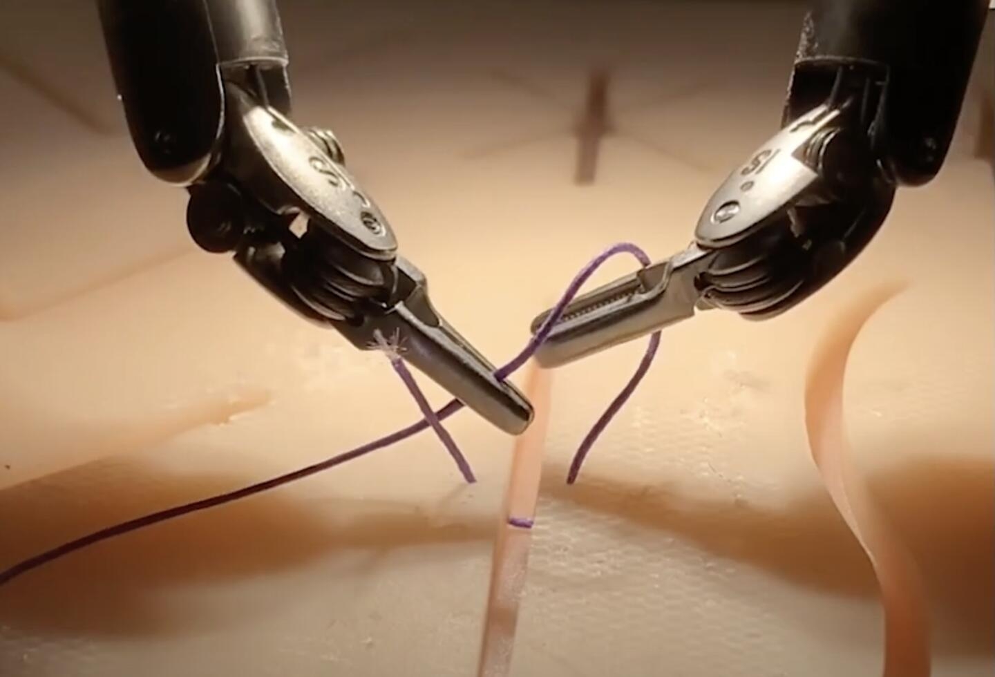 Robot that watched surgery videos performs with skill of human doctor