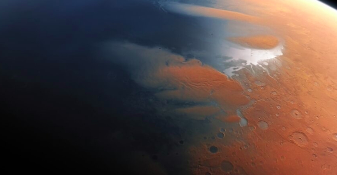 Explaining persistent hydrogen in Mars’ atmosphere