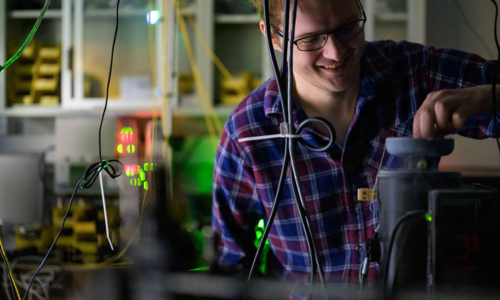 Twisting atomically thin materials could advance quantum computers