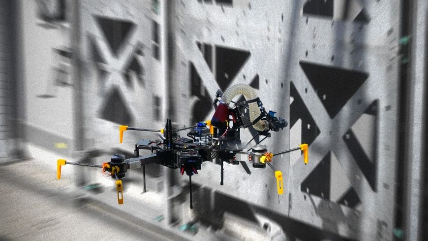 Flying robots unlock new horizons in construction