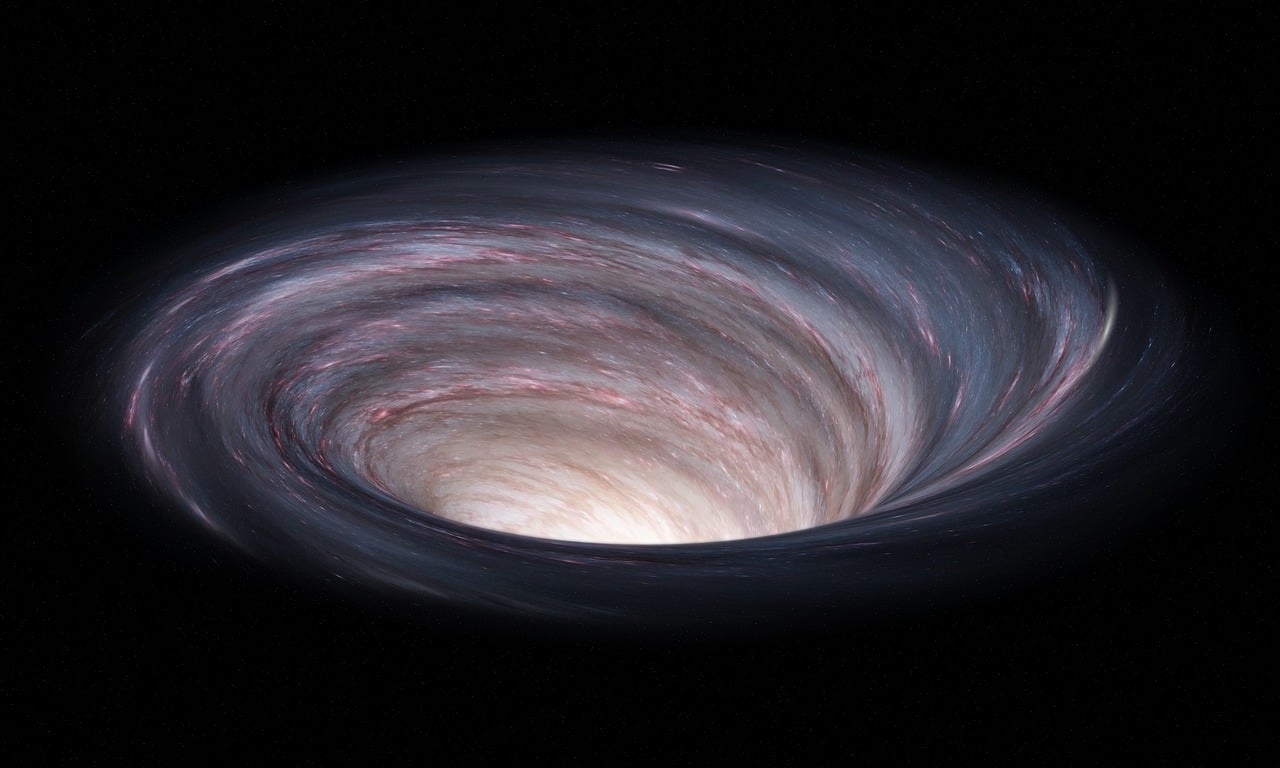 From boring to bursting: a giant black hole awakens
