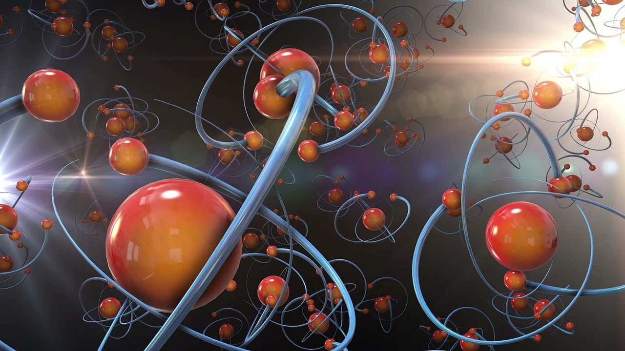 Dance of electrons measured in the glow from exploding neutron-stars